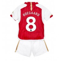 Maglie da calcio Arsenal Martin Odegaard #8 Prima Maglia Bambino 2023-24 Manica Corta (+ Pantaloni corti)